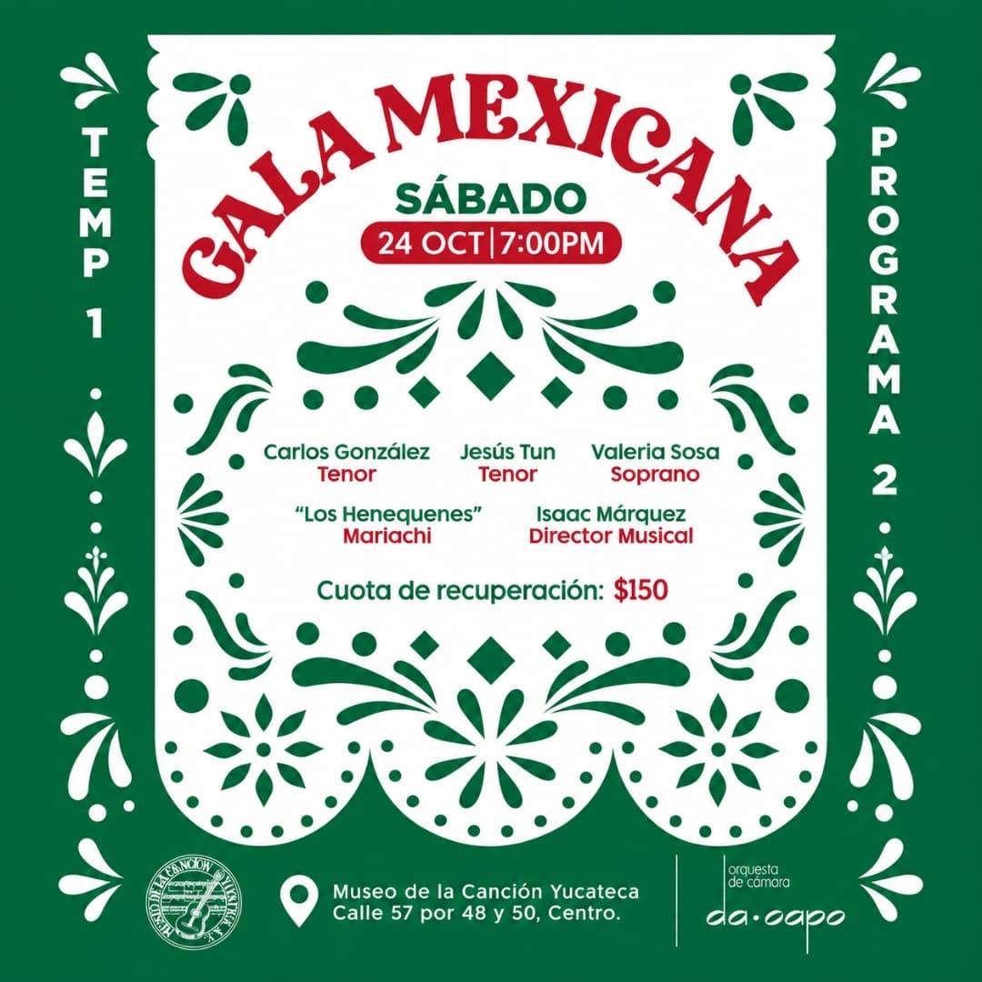 Póster de Orquesta Da Capo & Mariachi Los Henequenes